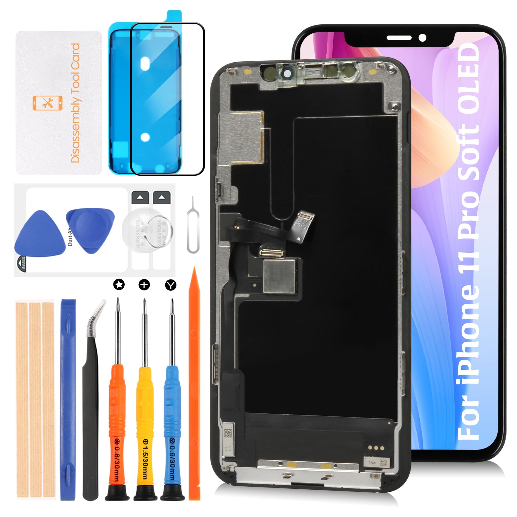 Amazon.co.jp: Olivechard Soft OLED 11 Pro LCD スクリーン 交換用